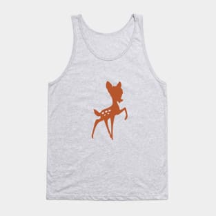 minimalist Bambi Tank Top